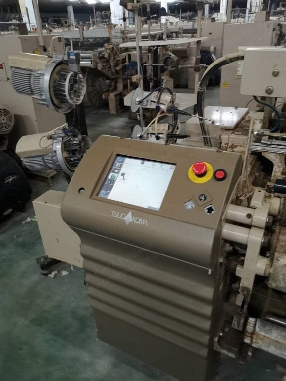 Tsudakoma, 9100 Air Jet, 2007, 3400mm Working Width, Fimtextile Positive Cam, 2 Feeders