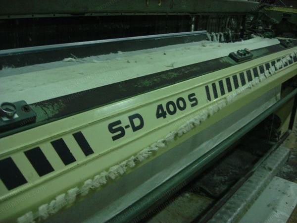 Saurer, 400, 1988, Rapier Loom, 2450mm Working Width, Staubli 2232 RS Dobby, 4 Colors