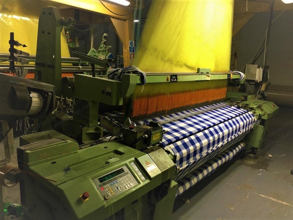 Complete Weaving Plant, Terry Towel Fabric Production, 1994 to 2003, 36 Looms
