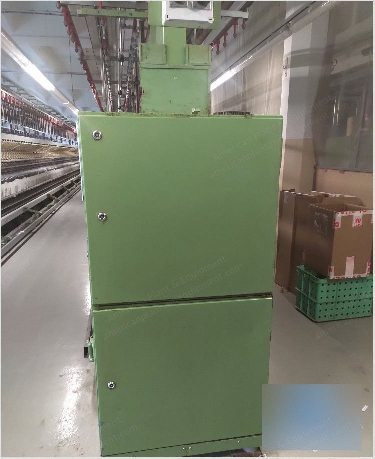 Zinser, 320SL, 1988, Worsted Ringspinning Frame, 640 Spindles, Pitch 75mm, Ring Diameter 48mm