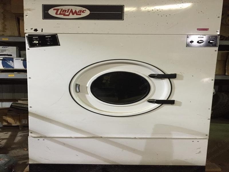 Unimac, 2009, Gas Dryer, 170 lb Capacity, Solid Basket
