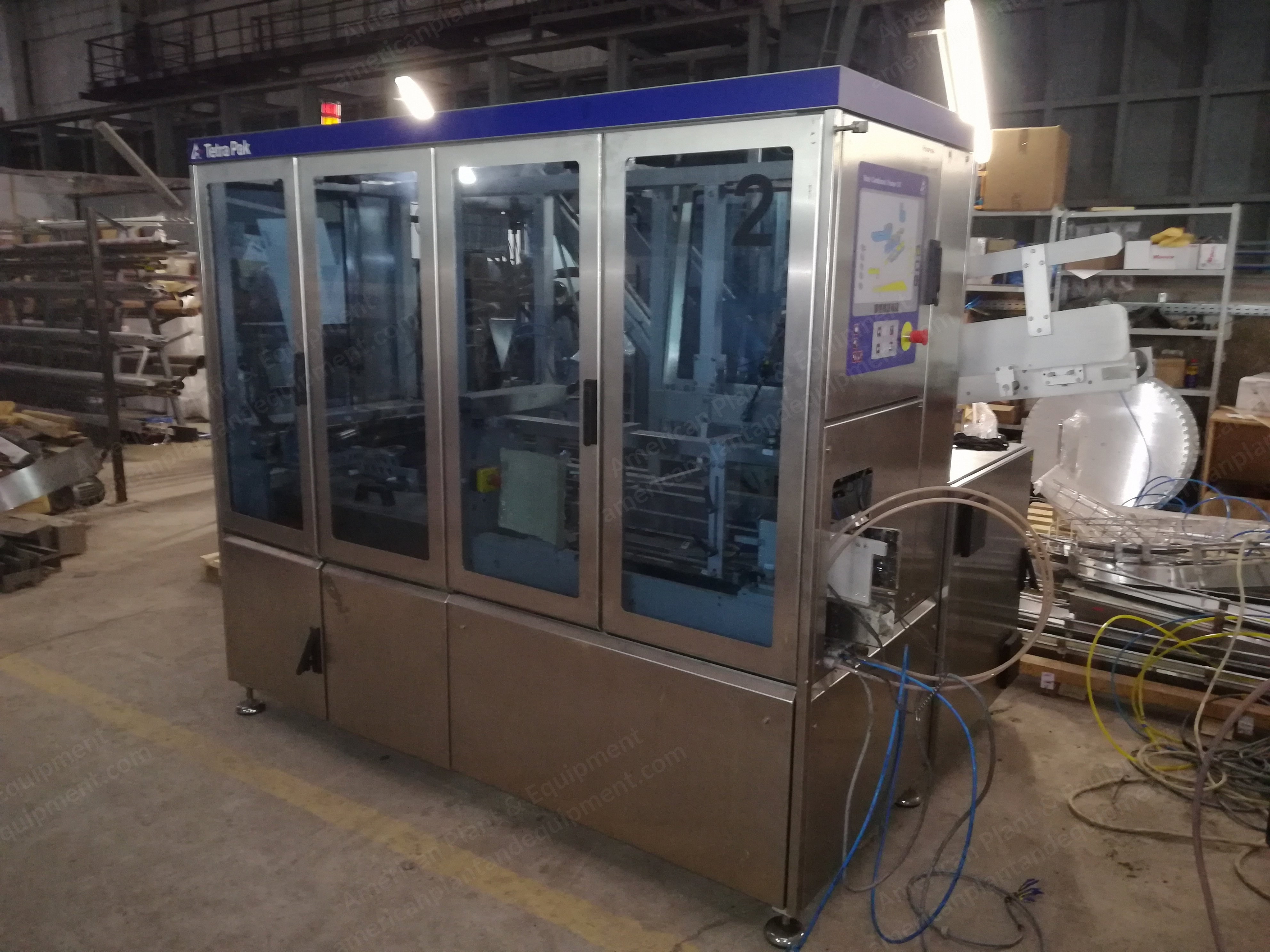 Tetra Pak, TCBP70 V100 WASF, 2003, Cardboard Packer, 28164 Working Hours