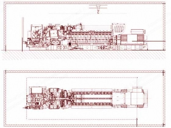 Jenbacher, Jenbacher 616, 2008, 2495 kW, 50 Hz, Gas, Containerized Generator Set