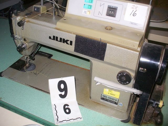 Juki, DDL 55550-6, Sewing Head, with Table, Motor, Control Box, Pedal
