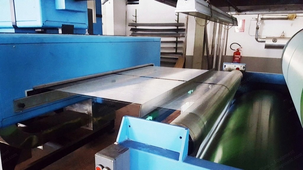 Rostoni, VL1, 1990, Direct Sizing Line, 4500mm Head Beaming Width, 11 Dryer Cylinders, 1374 Creel Positions