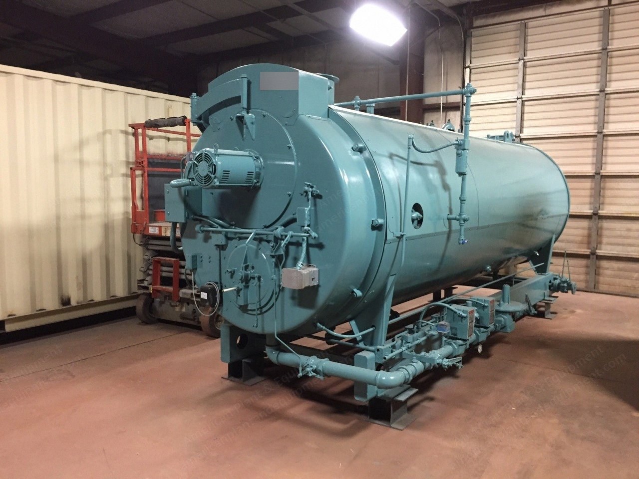 Cleaver-Brooks, 200 HP, 1992, 6900 lb/hr steam, 150 PSI, gas-fired