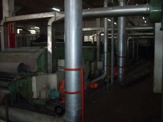 Dell Orco & Villani, Tearing Line, 2003, 4 Drums, 1500mm Working Width, with Pierret Loader, Balkan Cutters, and Bale Press