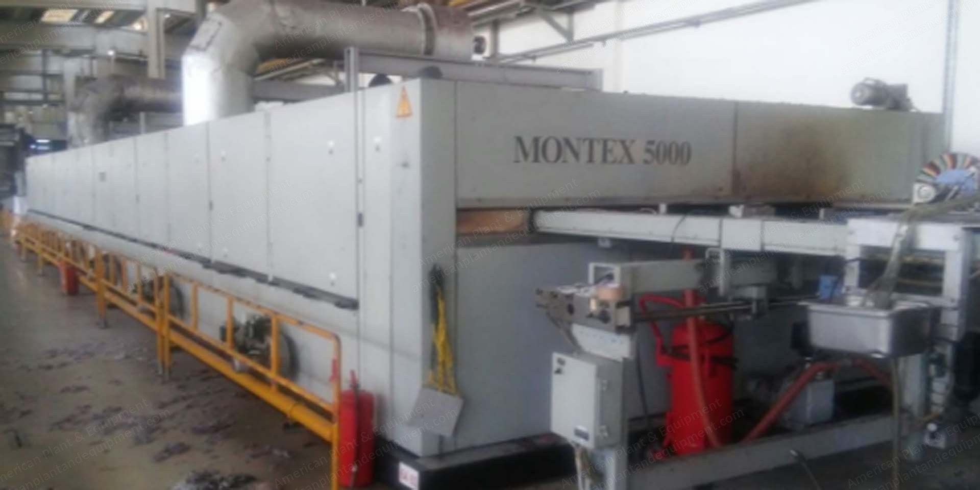 Monforts, Twin Air, 2000, 2400mm Working Width, 6 Chambers, Gas Heated, Kusters Padder