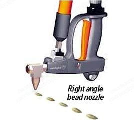 NovaStar, FL166, High Flow Hot Melt Bead Gun, 0.55 Nozzle Tip, 120/240V