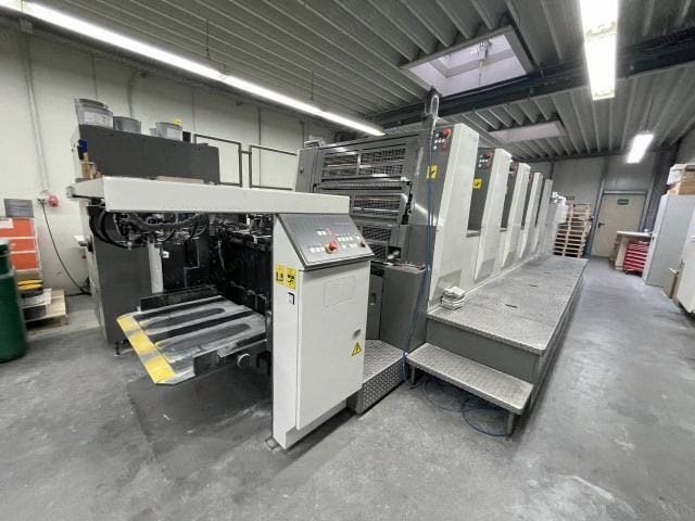 Komori, LA-537-HUV, 2013, 5-Color Offset Press, 640x940mm, H-UV Dryer