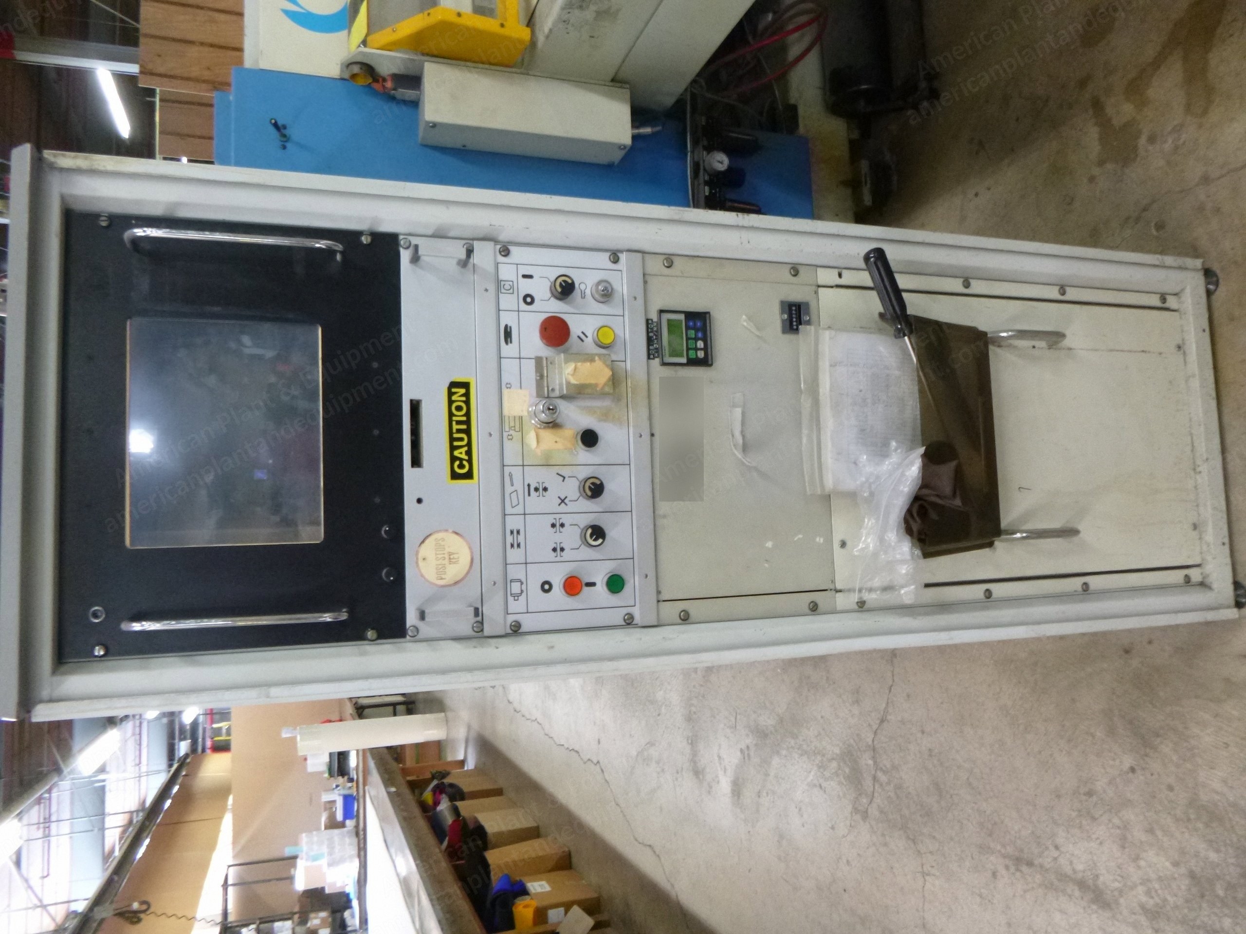 Samco, 75, Traveling Head Die Cutter, 75 Ton Capacity, 67x33" Bed, Belt Fed