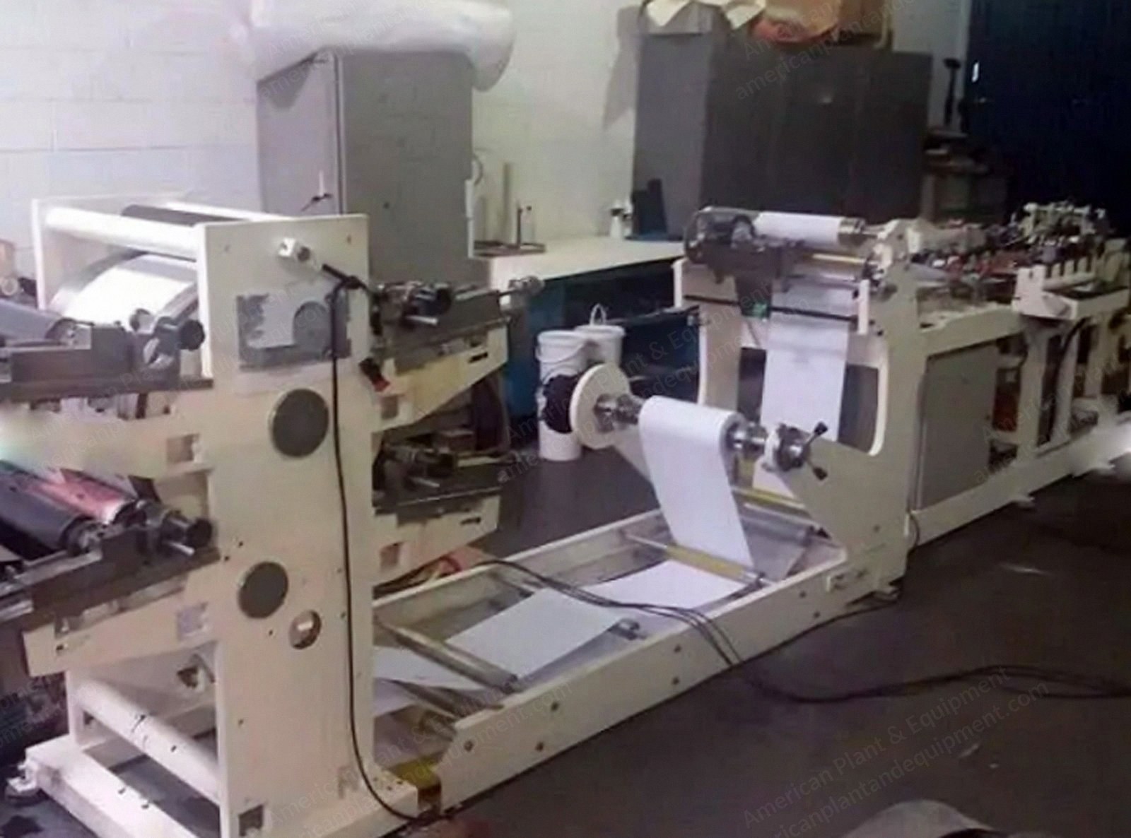 Profama, Carrousel 2, 2017, SOS Block Bottom Bagmaking Machine, 160 cycles/min, 1-2 Ply