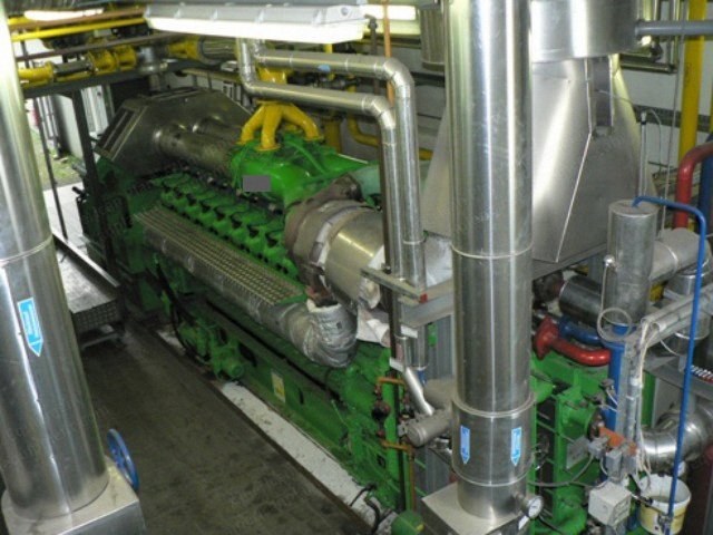 Jenbacher, J620 GS-LC CHP, 1998, 2.7 MW, 400V, 50Hz, 1500 RPM