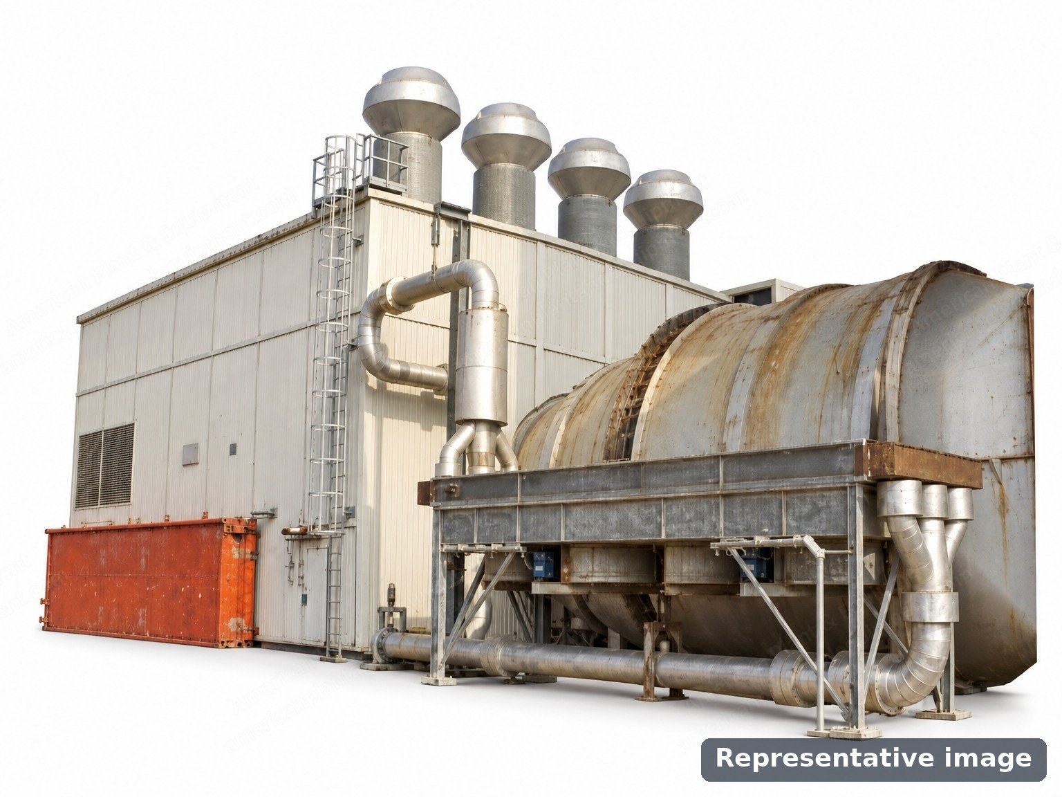 Westinghouse, W701DS, 1995, Dual Fuel Gas Turbine Generator Sets, 127.8 MW, 50 Hz, Refurbished, Zero Hours