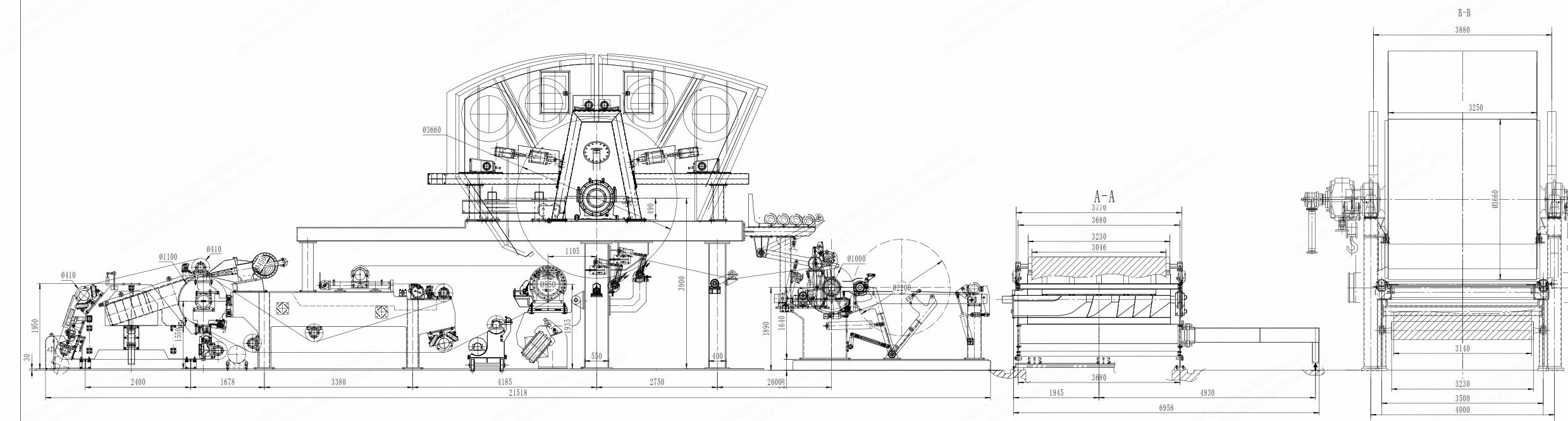 NovaStar, PM103, Crescent Former Tissue Machine, 2850mm Width, 200 m/min, 13-30 GSM