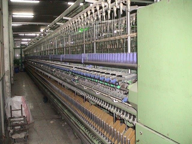 Complete Cotton Ring Spinning Plant, 55200 Spindles, 1989 to 2002