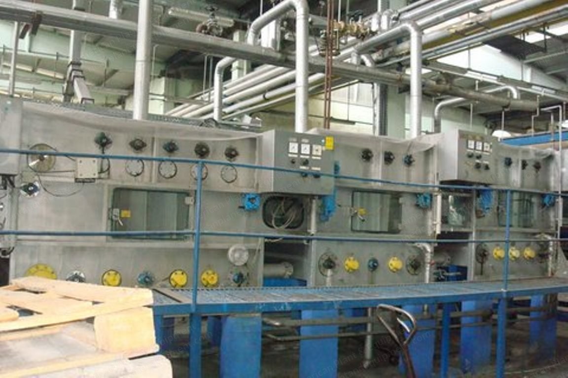 Ramisch Kleinewefers, Mercerizing Machine, 1997, 1900mm Width, 24 Cylinders, 4 Washing Chambers
