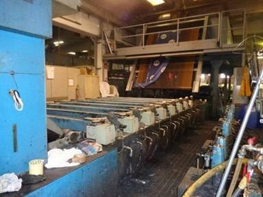 Reggiani, Futura, 1990, 2400mm, 8 Colors, Gas Heated Dryer