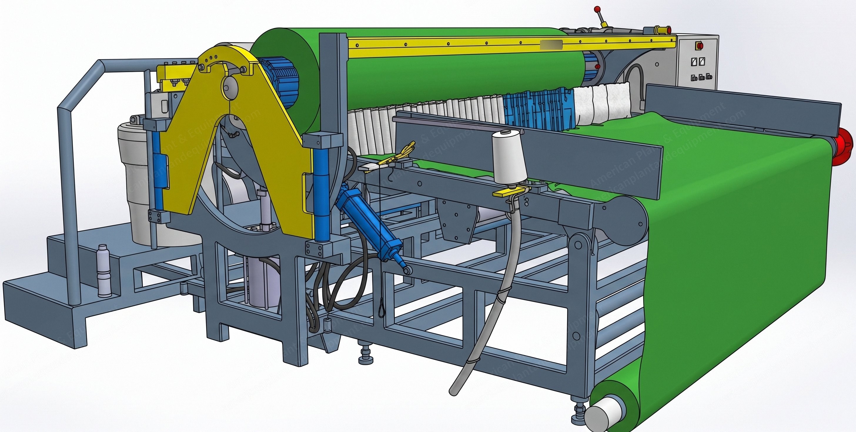 NovaStar, SB306, Mattress Pocket Spring Units Roll Packing Machine, Width 900 to 2300mm, 380V