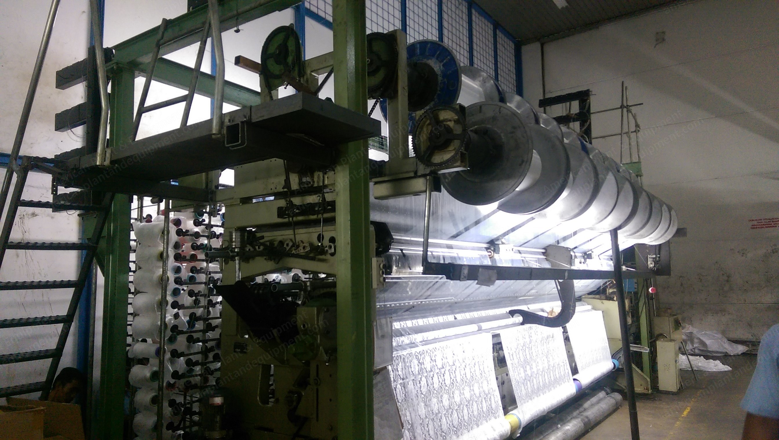 Karl Mayer, MRSS 25/32, 18E, 190 Inches, Raschel Lace Knitting Machine