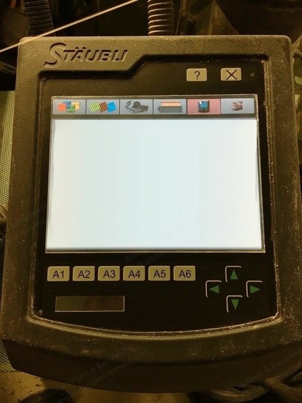Staubli, LX 1602, 2009, 2688 Hook Capacity, 2400 Installed, JC6 Controller