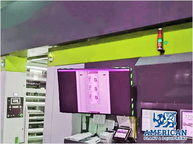 Uteco, Crystal 808, 2019, 1500mm Printing Width, 8 Colors, Gearless, Gas Drying