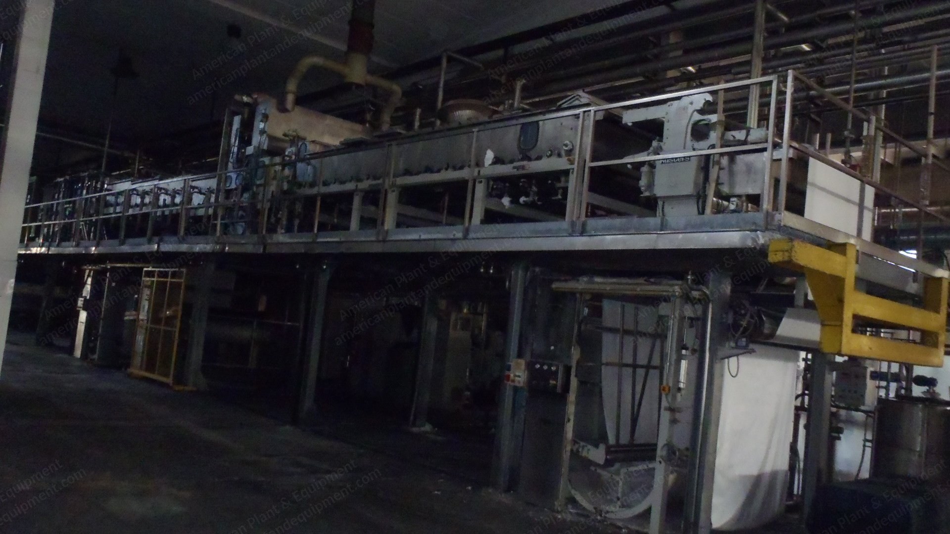 Kusters, E Commerce, 1996, Cylinder Mercerizing Range, 1800mm Working Width, 2000mm Roller Width
