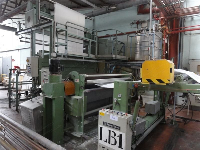 Kusters, 222.50.2200, 1999, Finishing Mangle, 2200mm, with Bianco Centering Device, Bastian Batcher