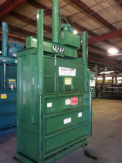 Selco, V-5, 60" Vertical Baler, 6" Bore Cylinder, 10HP Motor