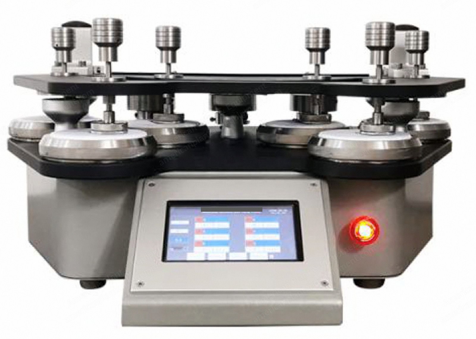 NovaStar, MC259, Martindale Abrasion and Pilling Tester with Pneumatic Sample Press, 6 Testing Positions, PLC Control