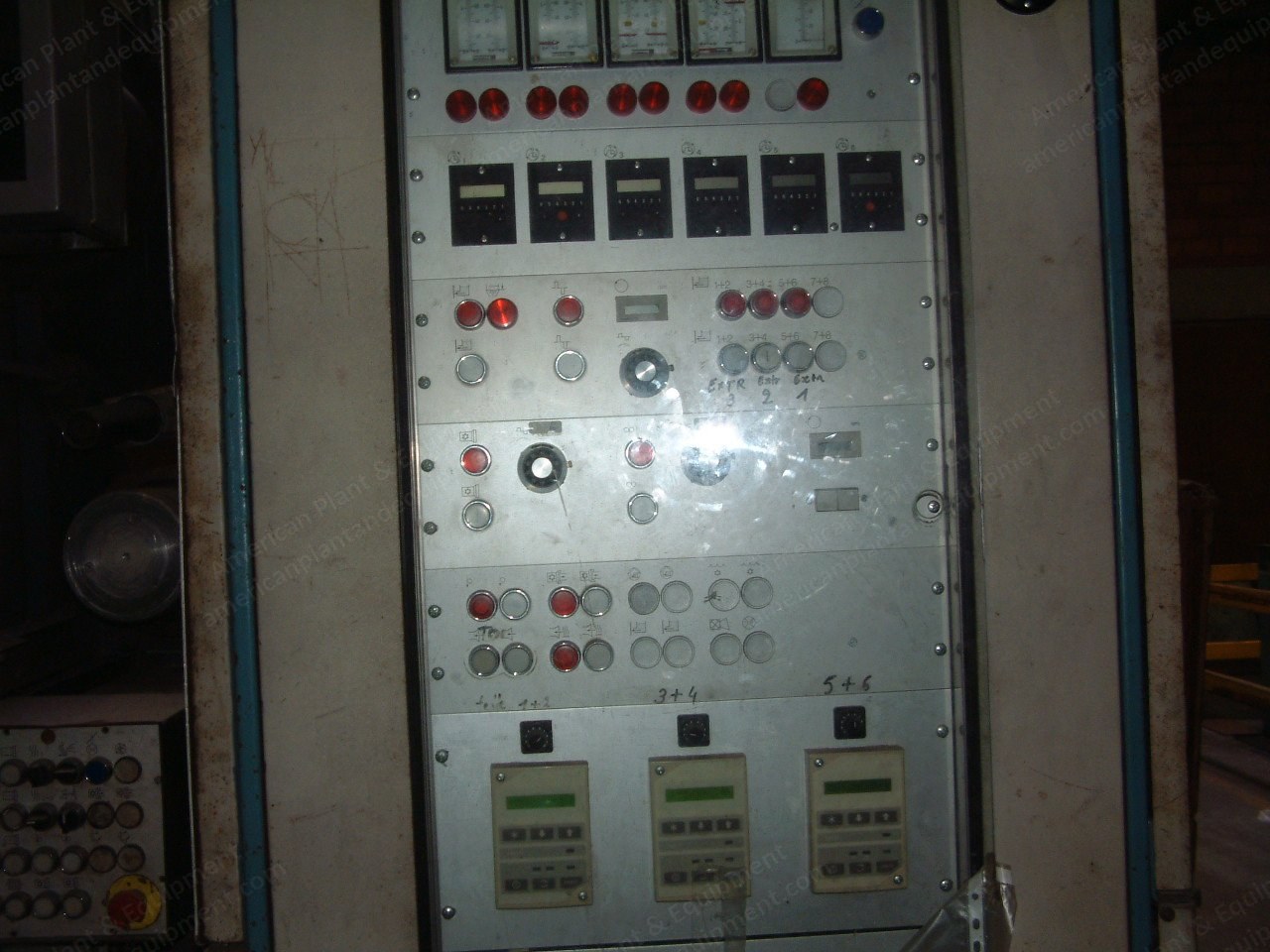 STM, BCF Line, 1991, 6 Positions, 6 Winders, 3 PP Extruders