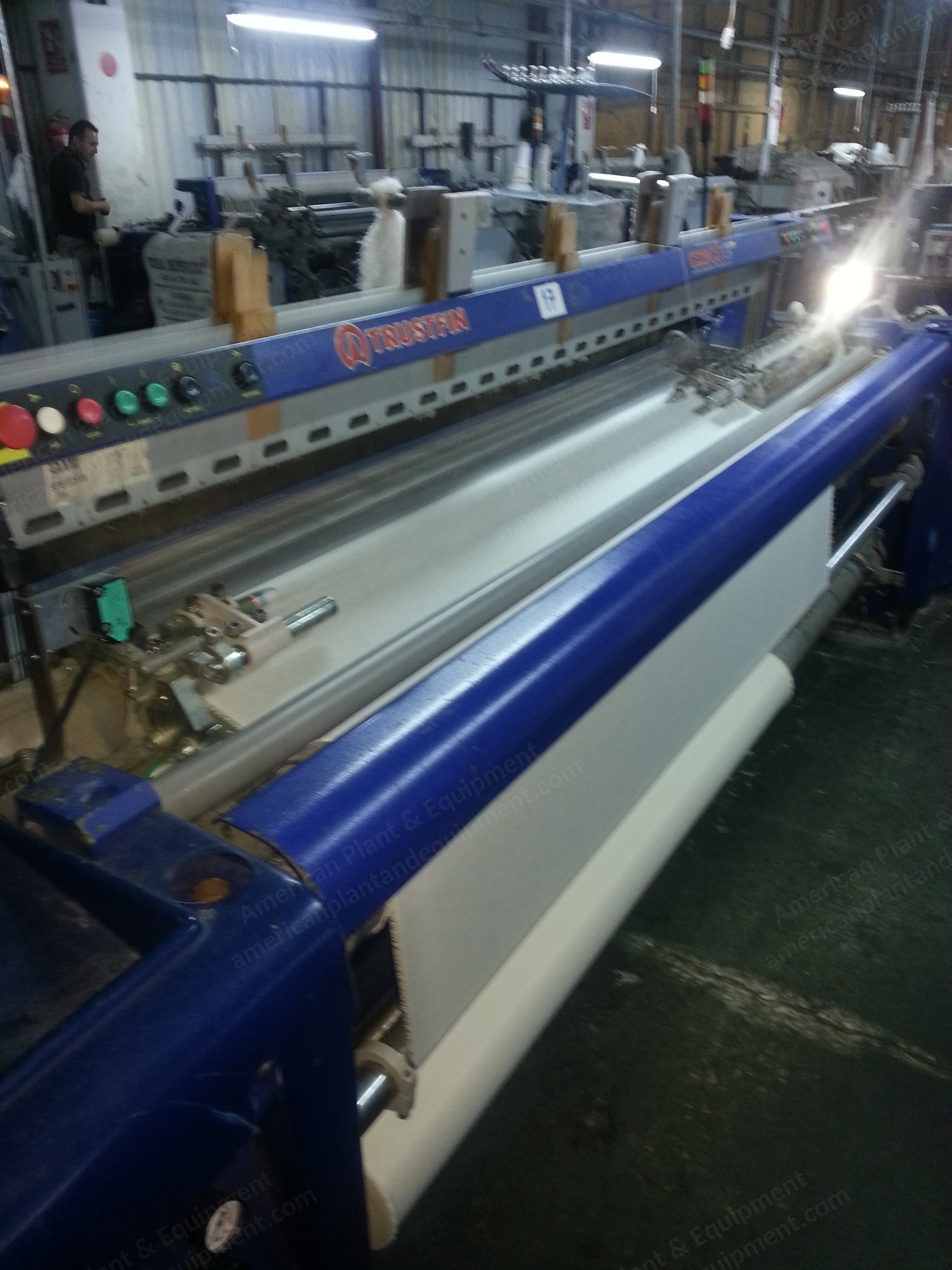 Trustfin Air Jet Weaving Machines, 1999/2000, 2400mm, 2 Weft, 500-600 RPM
