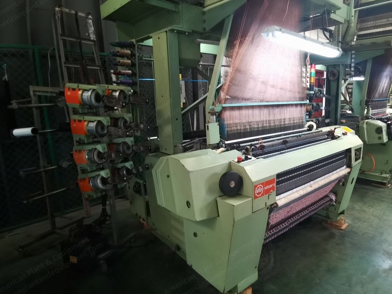 Jacob Muller, MBJ 3, 1999 to 2002, Jacquard Label Weaving Machines, Taffeta 1152 / 864