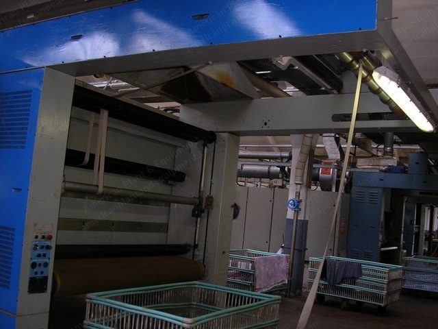 Reggiani, Rembrandt Avant, 1990, 18 Colors, 1800mm Working Width, Gas Heated