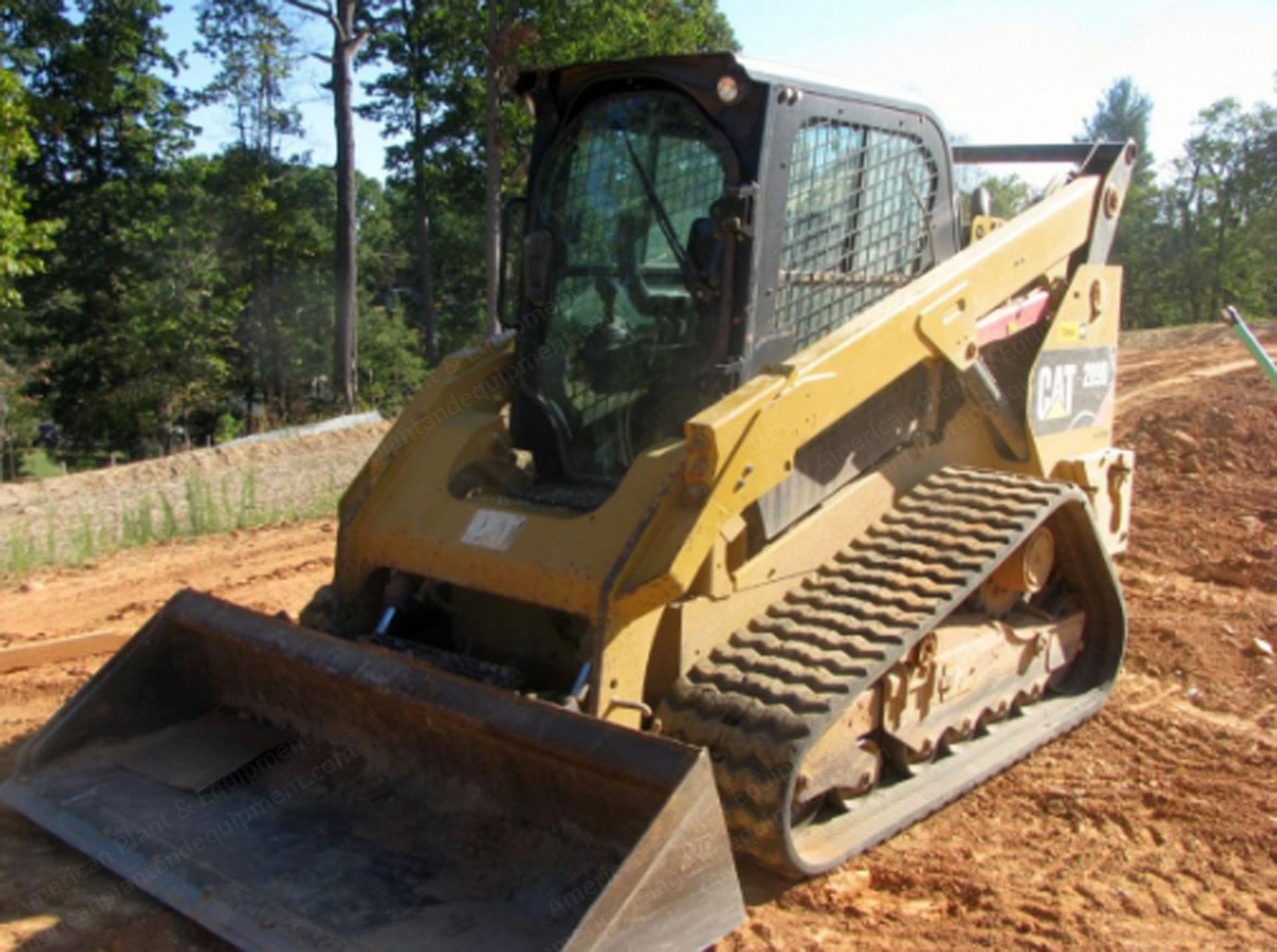 Caterpillar, 289D, 2013, Skid Steer, Enclosed Cab with Heat and AC, 2928 Hours, 78" Bucket