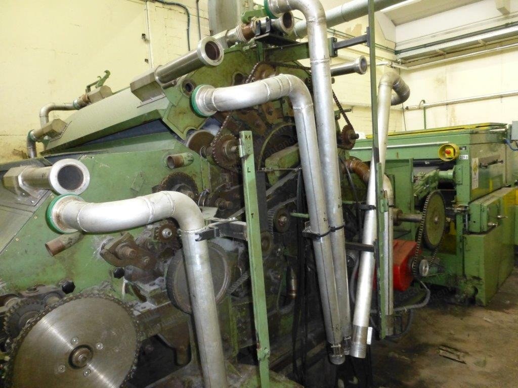 Hergeth Carding Machine and Crosslapper, 2000mm Working Width