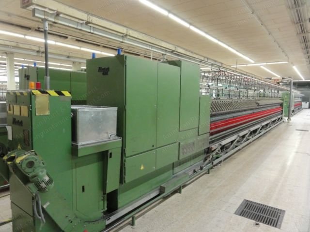 Zinser, RM 421 E, 1992, Worsted Spinning Frame, 316 Spindles, 55mm Ring Dia., 82.5mm Pitch