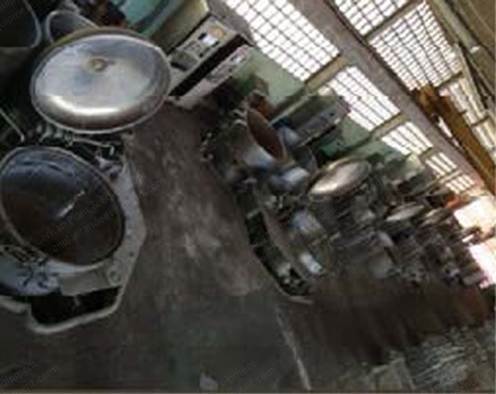 Indsteel, Compact Block, 1986, HT Cone Dyeing Machine, 500 kg Capacity