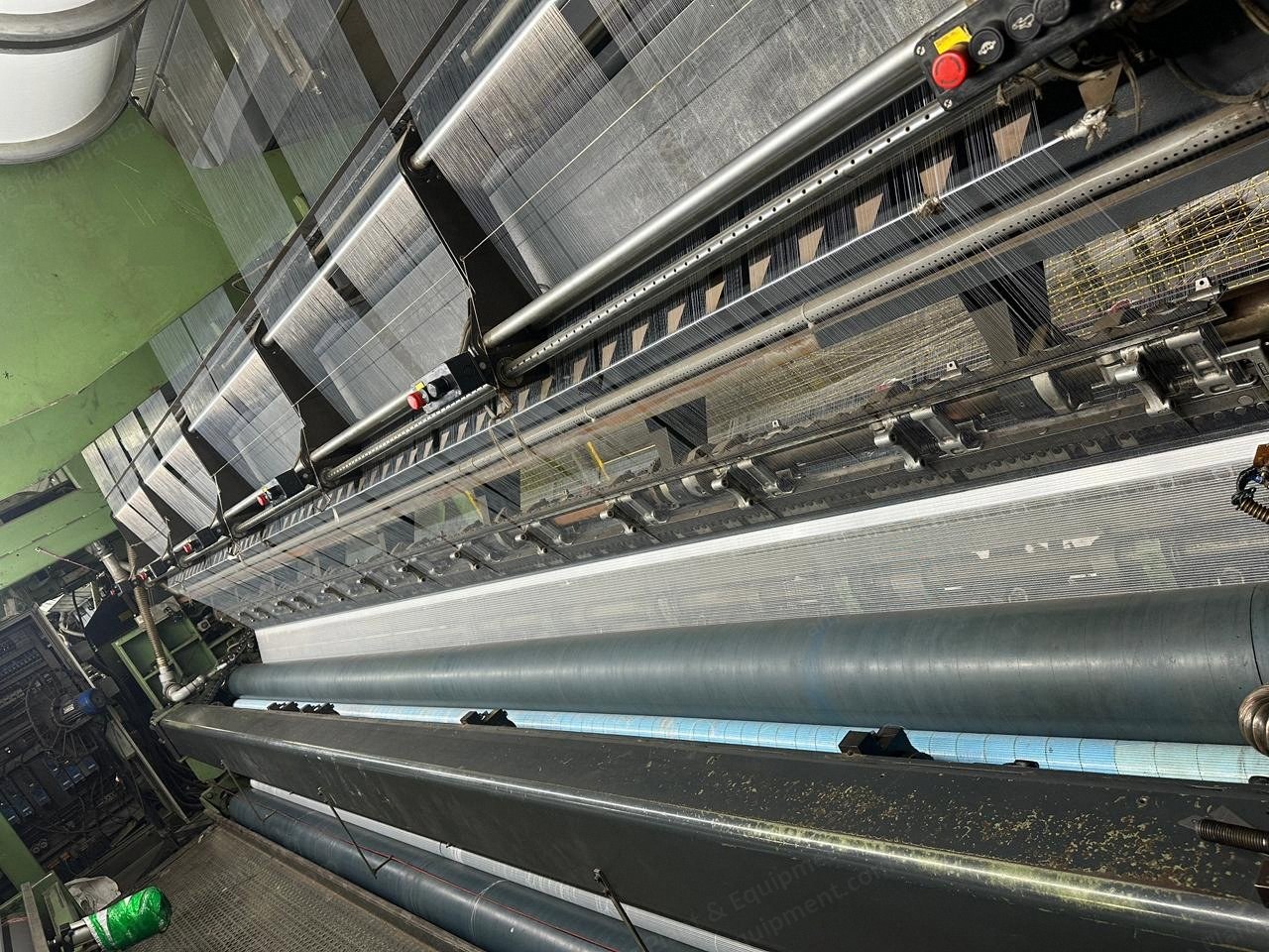 Karl Mayer, RS-2(3) MSUS-EBA-EWA, 2001, 213" Width, 18-E Gauge, 900 Speed, 24 Ends Weft Feeders