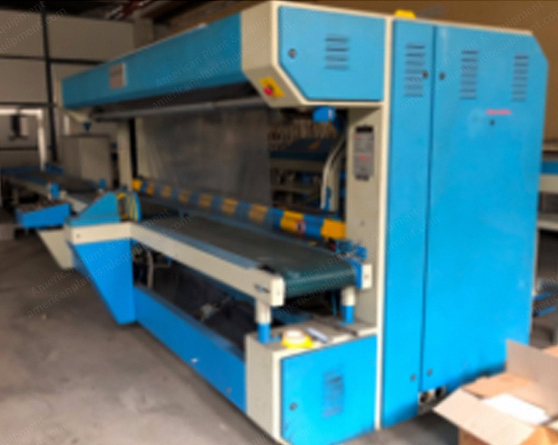 La Meccanica, Inspection and Packing Line, Composed of 6 Inspection Machines, 1 Conveyor Packaging Machine, 7 Discharge Stations, PLC Control