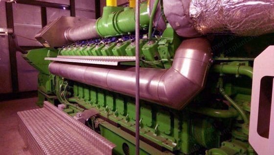 Jenbacher, JGS620 GS-S1, 2009, 1518 kW, 50 Hz, 11000V, Biogas Generator Set