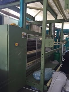 Saspe Velura, 2001, Raising Machine, Single Drum, 2400mm Working Width, Hydraulic