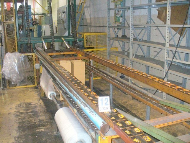 PLC Controlled Conveyor System, 18" (460mm) Wide, 15 Sections, Approx 400 ft Total Length