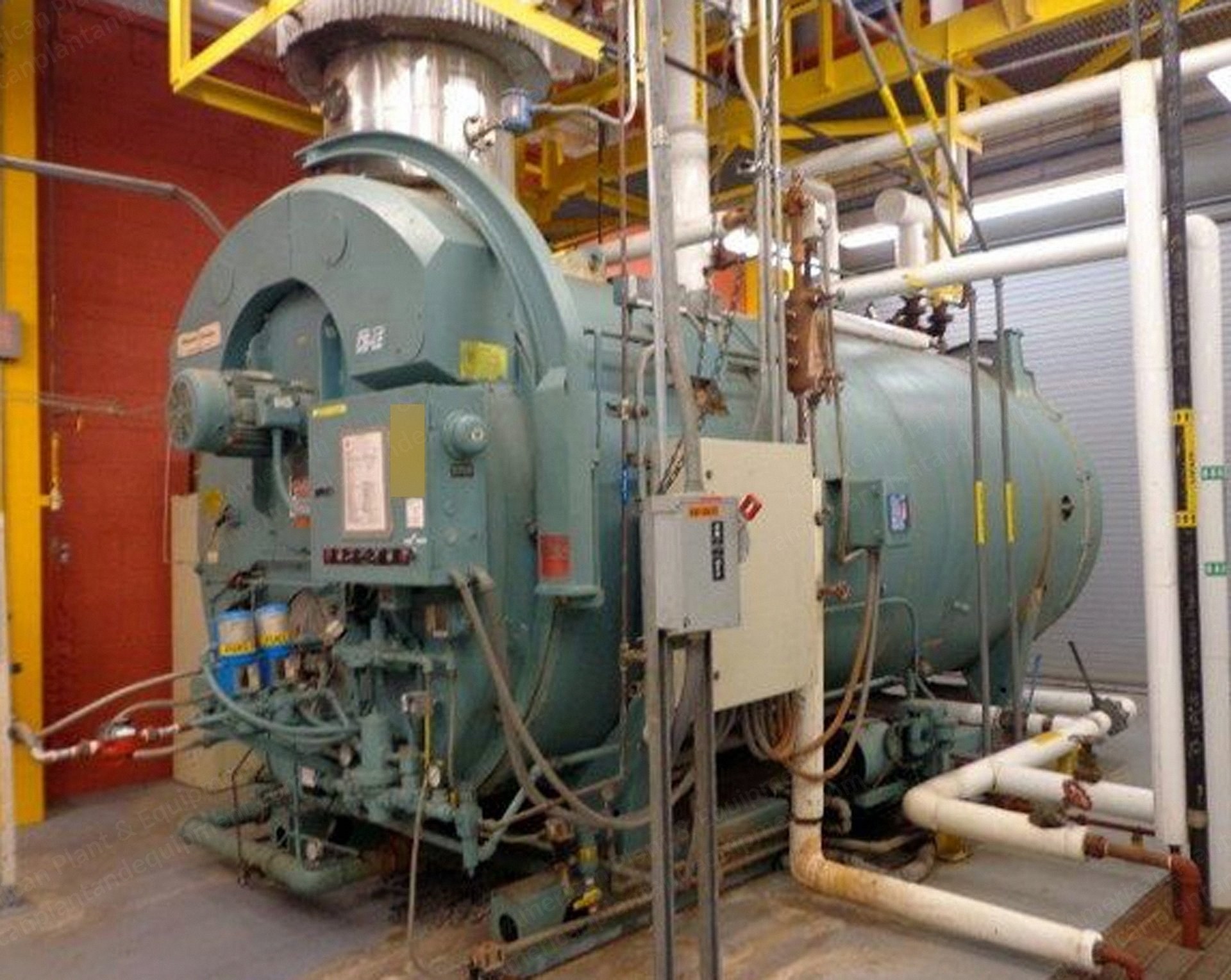 Cleaver-Brooks, CB-100-300-150, 2001, 300 HP, 150 PSI, Gas/Oil Fired, Firetube