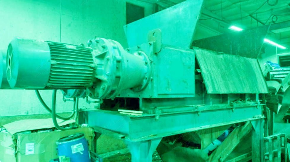 Shred-Pax, AZ-160, 1995, Dual-Shaft, 44"x96" Chamber, Two 75 HP Motors
