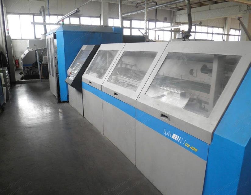 Spuhl, CS 420, 1997, 6000 Springs/Hour, Wire 1.6-2.7mm, Spring Height 60-160mm