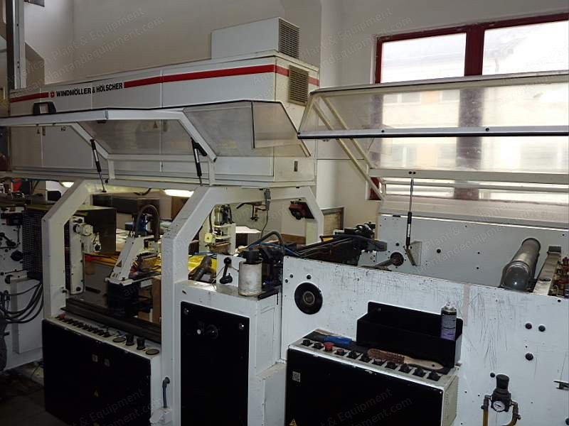 W+H, 1999, Loop Handle Bag-Making Machine, 850mm Width, 100 Bags/Min