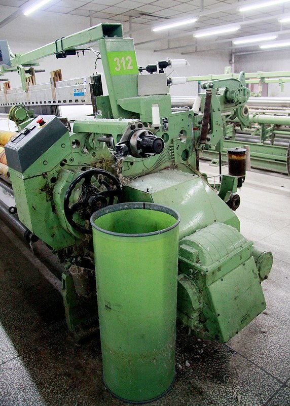 Dornier Airjet Looms, 3300mm, 1993, Cam Motion, 6 Heald Frames, 2 Weft Feeders