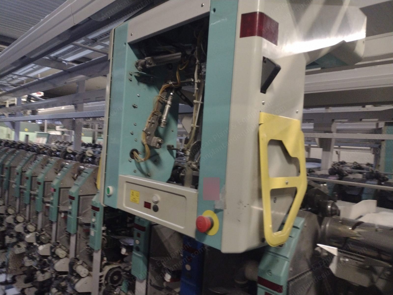 Rieter, G33, 2006, Roving and Spinning Frames with Electrojet Cleaning, 1200 Spindles, Linked to Savio Pulsar Winders