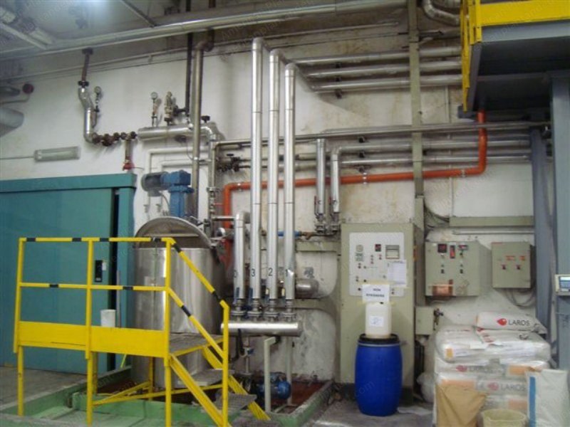 Benninger Zell, Ben-Sizetec, 1994, 2200mm Working Width, 8 Cylinders, Mahlo RMS-7S Humidity Control
